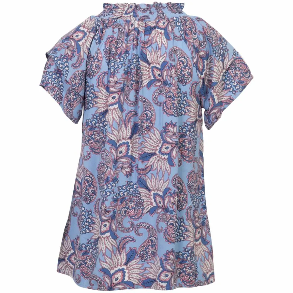 Sirup Randi Dame Kortærmet bluse - Windsurfer