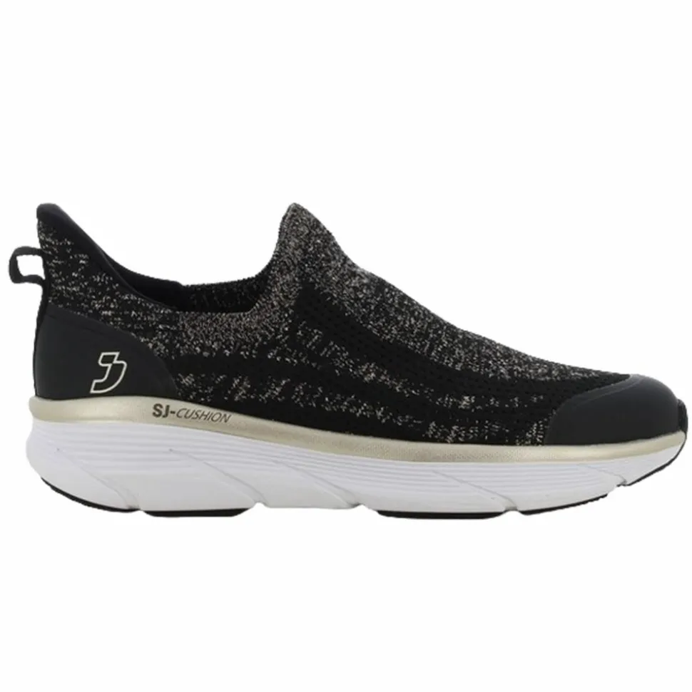 SJ Dame Sneakers - Sort/Platin