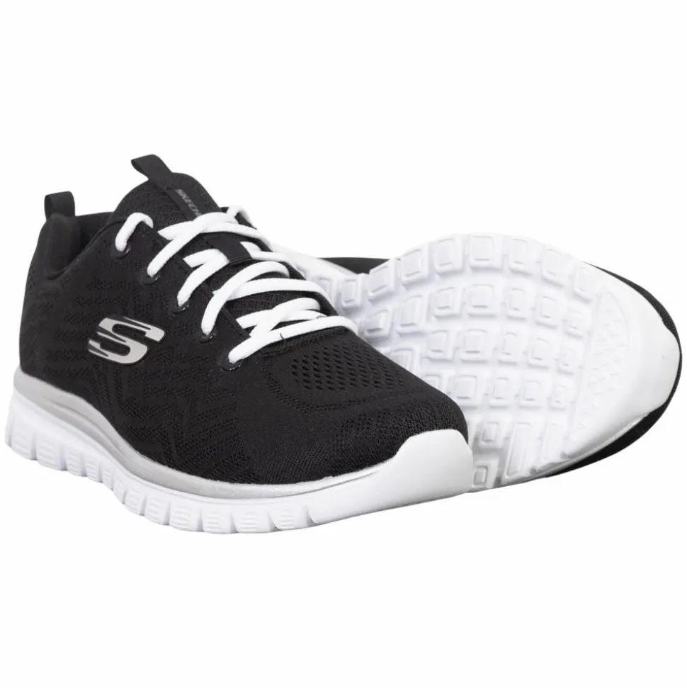 Skechers Dame Sneakers - BKW