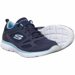 Skechers Summits Suited Dame Sneakers - NVBL