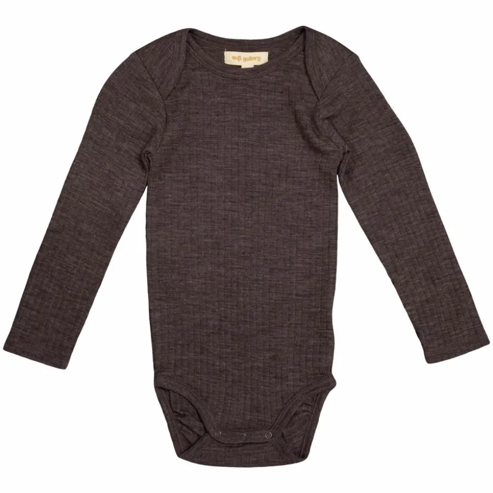 Soft Gallery Baby Body i merinould - Melange Molé