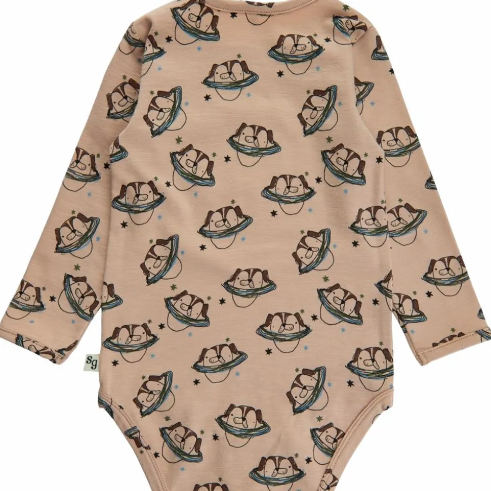 Soft Gallery Baby Body i økologisk bomuld - Cuban Sand