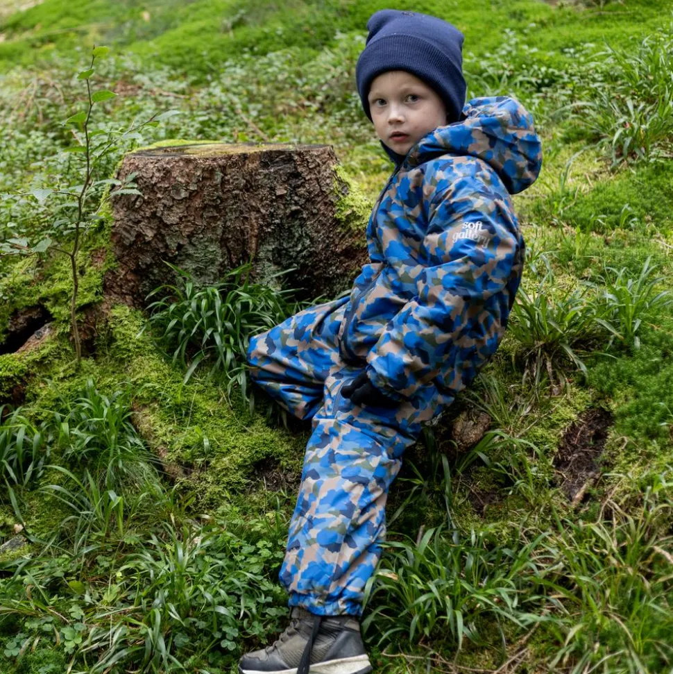 Soft Gallery Børne Flyverdragt m. fleece - Camo AOP