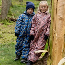 Soft Gallery Børne Flyverdragt m. fleece - Camo AOP