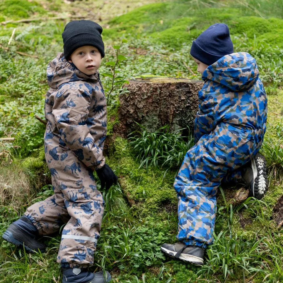 Soft Gallery Børne Flyverdragt m. fleece - Camo AOP