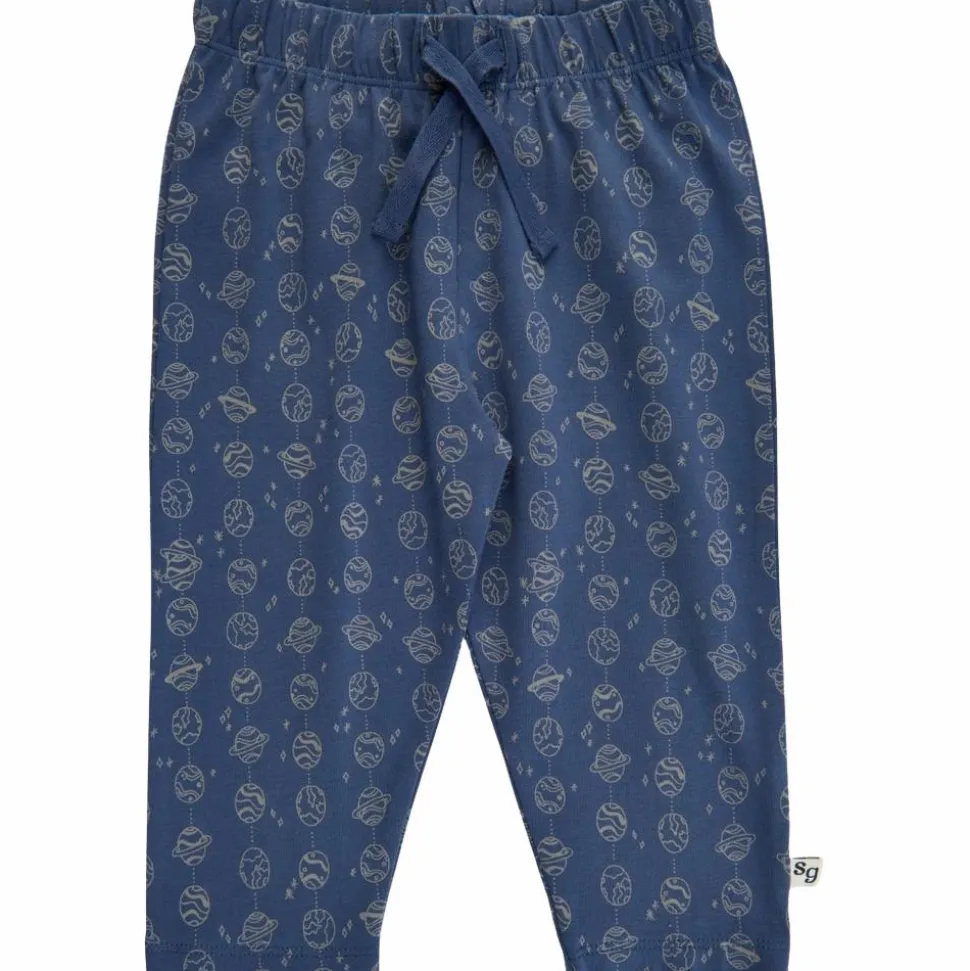 Soft Gallery Drenge Bukser i økologisk bomuld - Blue Indigo