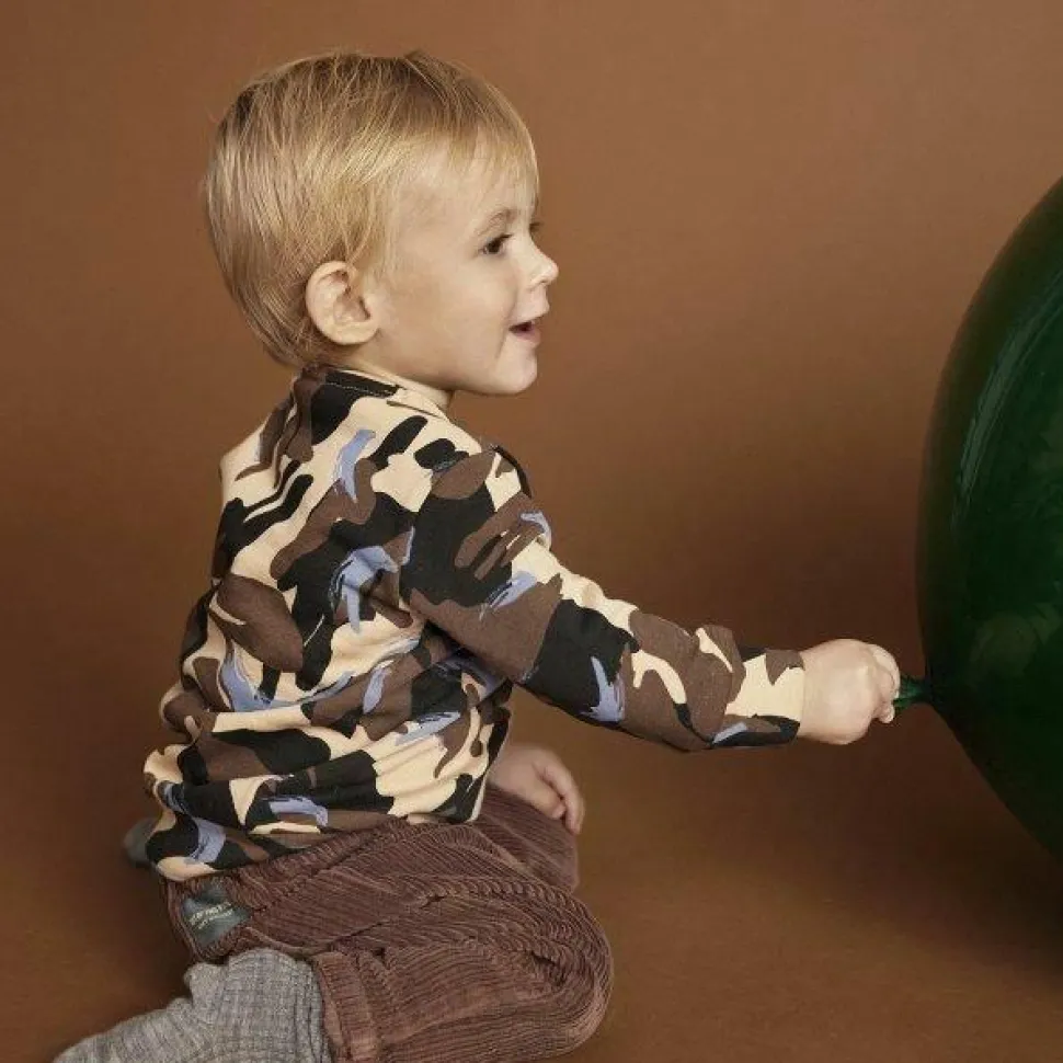 Soft Gallery Drenge Sweatshirt i økologisk bomuld - Cuban Sand