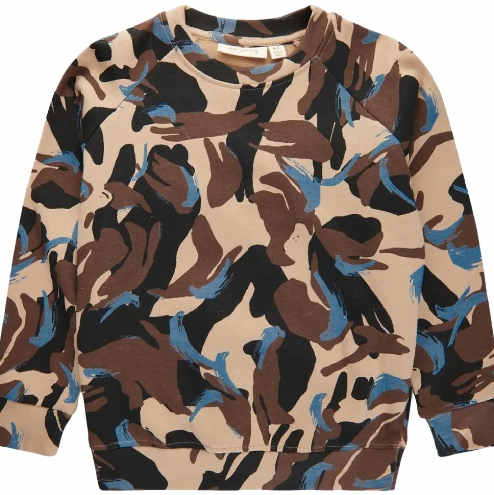 Soft Gallery Drenge Sweatshirt i økologisk bomuld - Cuban Sand