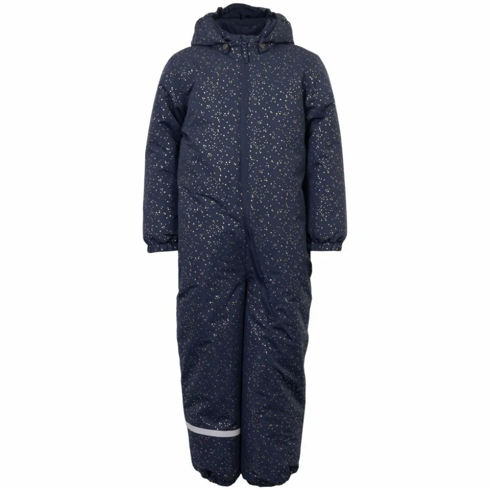 Soft Gallery Pige Flyverdragt m. fleece - Dress Blues Glitter