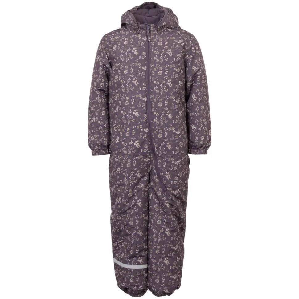 Soft Gallery Pige Flyverdragt m. fleece - Vintage Violet Aop