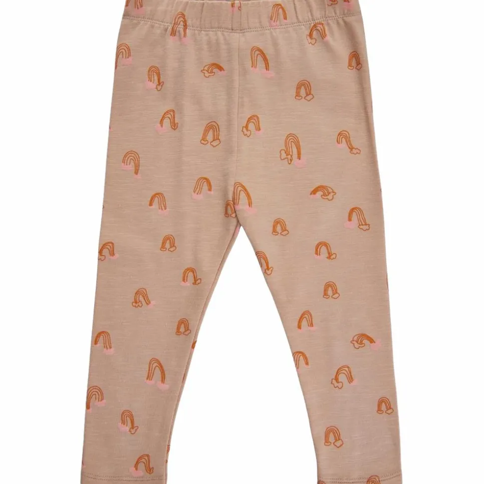 Soft Gallery Pige Leggings i økologisk bomuld - Cuban Sand