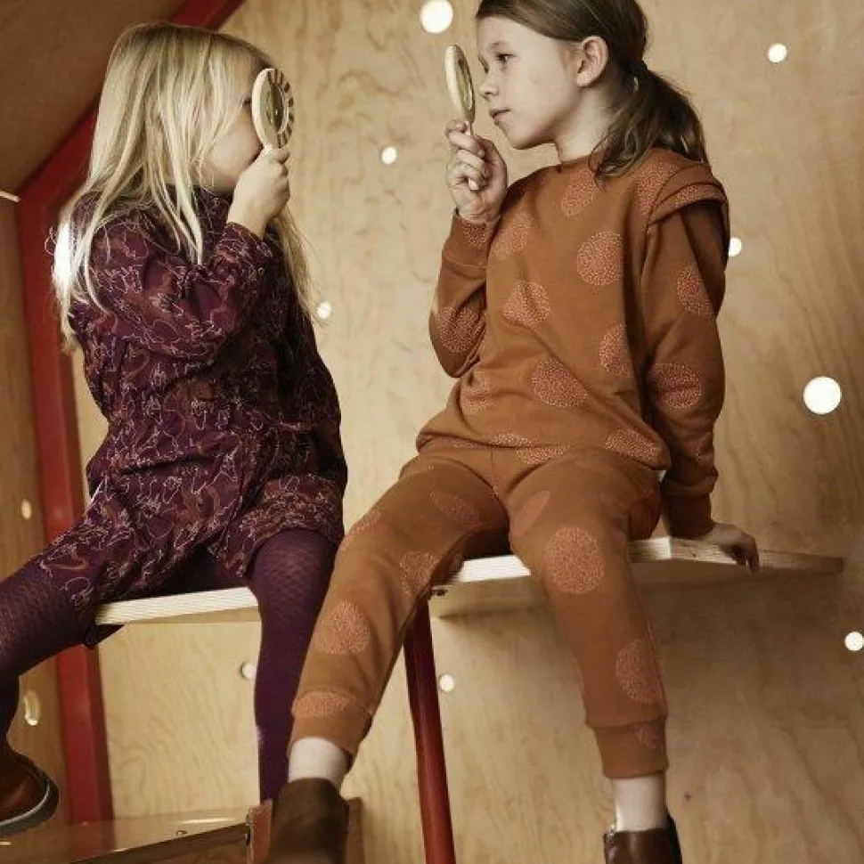 Soft Gallery Pige Sweatshirt i økologisk bomuld - Glazed Ginger