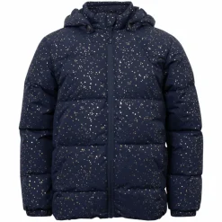 Soft Gallery Pige Vinterjakke m. BIONIC-FINISH® ECO coating - Dress Blues Glitter