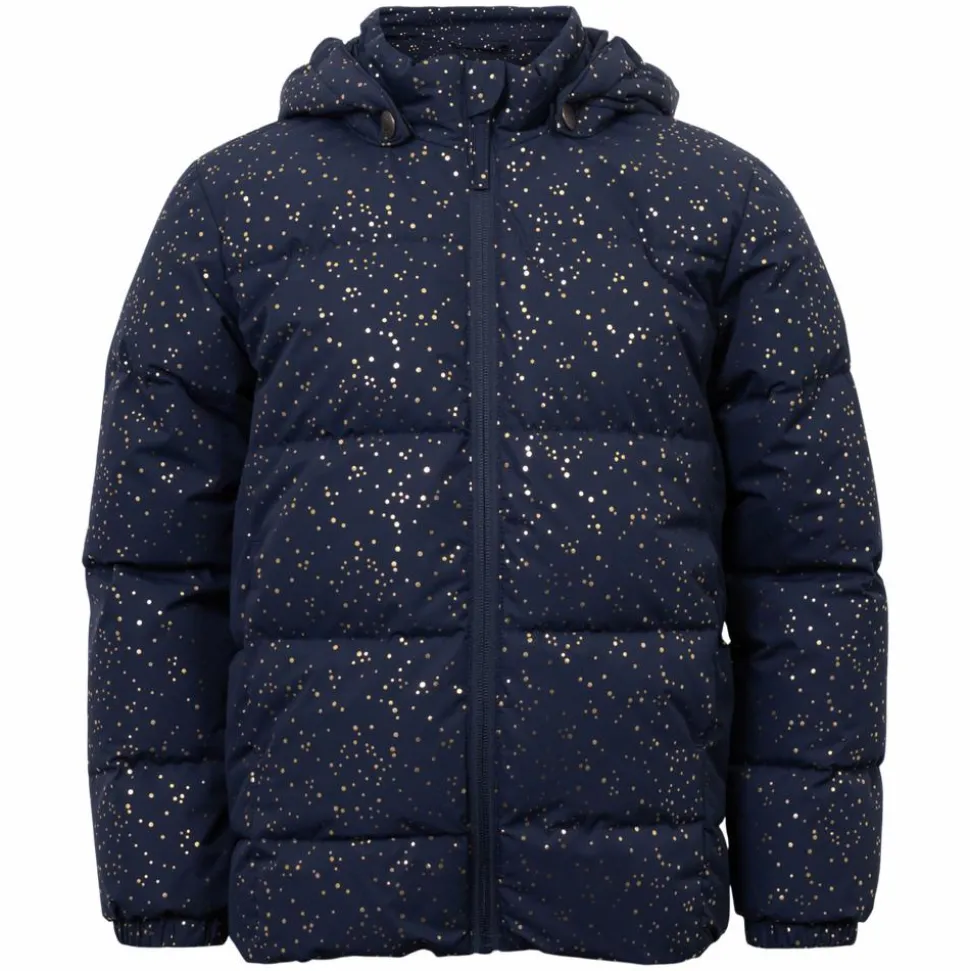 Soft Gallery Pige Vinterjakke m. BIONIC-FINISH® ECO coating - Dress Blues Glitter