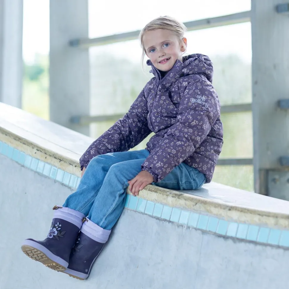 Soft Gallery Pige Vinterjakke m. BIONIC-FINISH® ECO coating - Vintage Violet