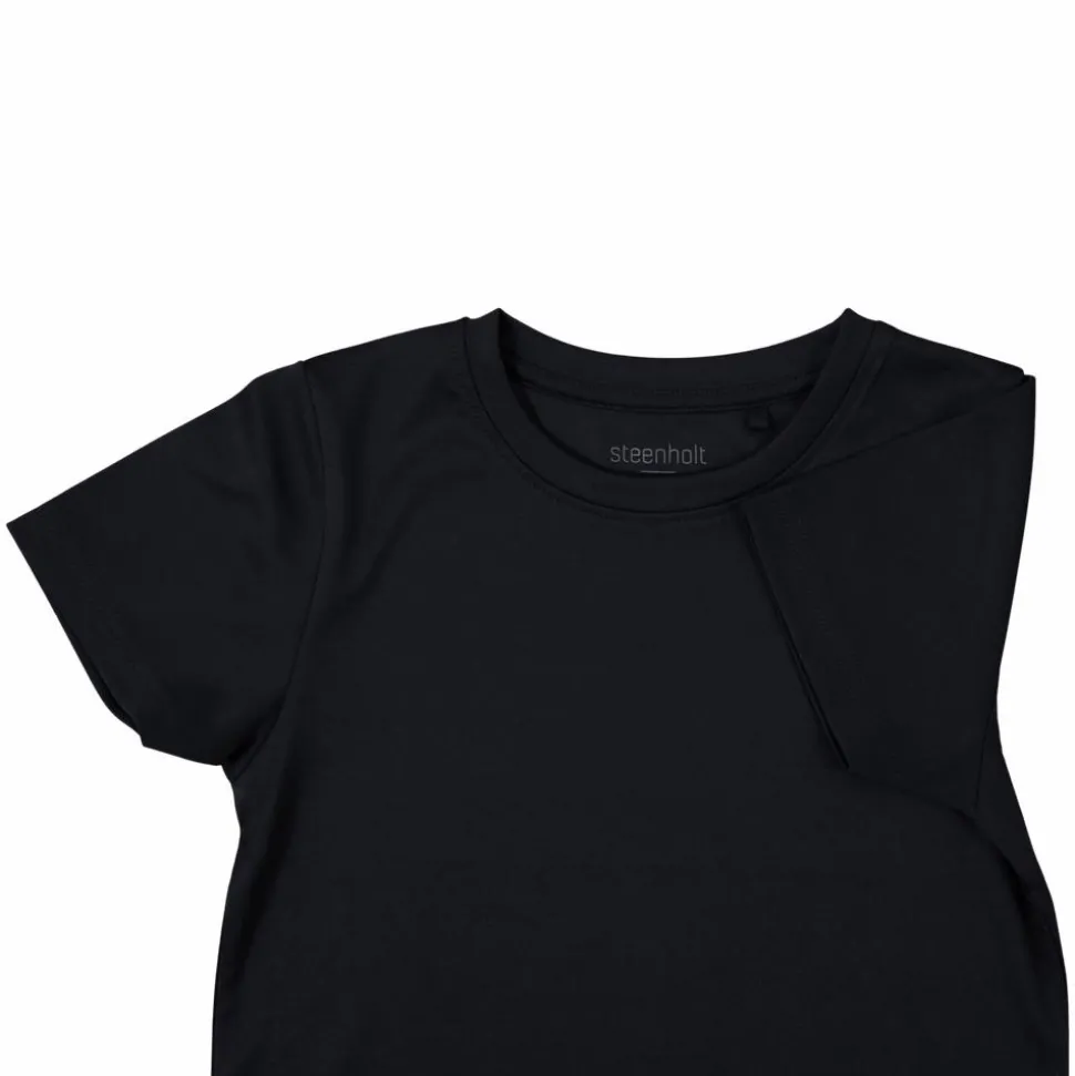 Steenholt Adi Børne T-shirt - Black