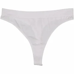 Steenholt Alison Dame G-streng i bambus - Bright White