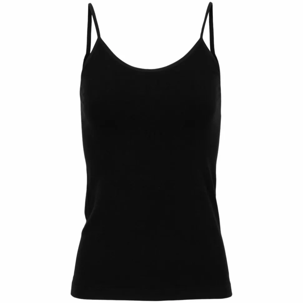 Steenholt Alison Dame Top i bambus - Black