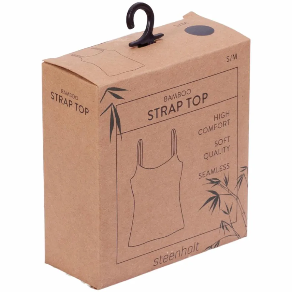 Steenholt Alison Dame Top i bambus - Black