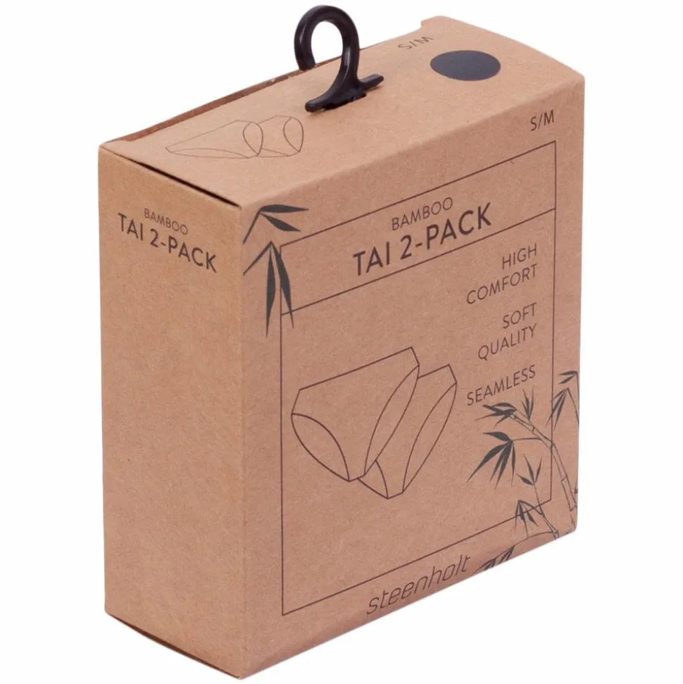 Steenholt Alison Dame Trusser i bambus - Black
