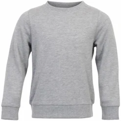 Steenholt Boston Børne Sweatshirt - Light Grey Melange