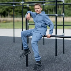 Steenholt Boston Børne Sweatpants - Blue Horizon