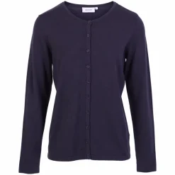 Steenholt Cava Dame Cardigan Plus Size - Navy