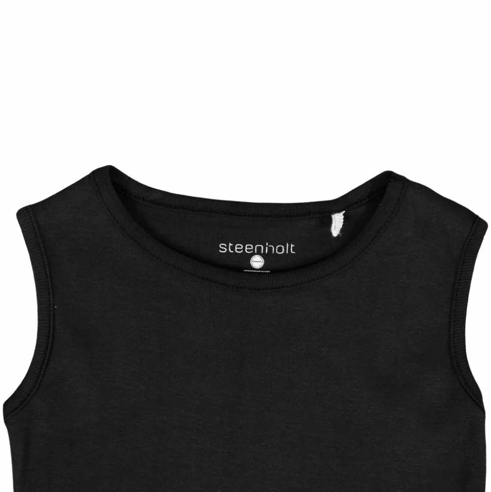 Steenholt Clark Børne Tanktop - Black
