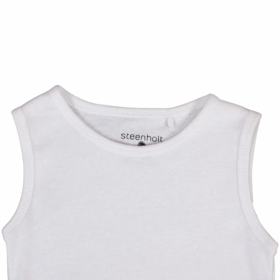 Steenholt Clark Børne Tanktop - White