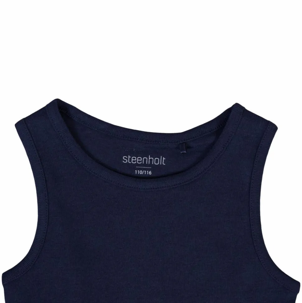Steenholt Clark Børne Tanktop - Navy