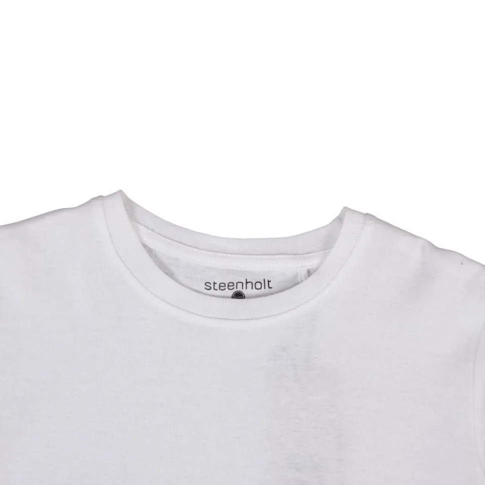 Steenholt Clark Børne T-shirt - White