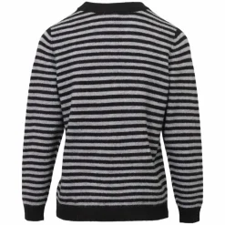 Steenholt Gora Dame Striktrøje - Black/Grey