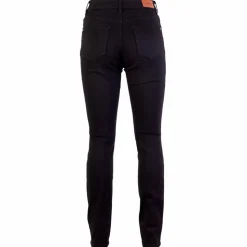 Steenholt Grace Dame Jeans m. stretch Plus Size - Black