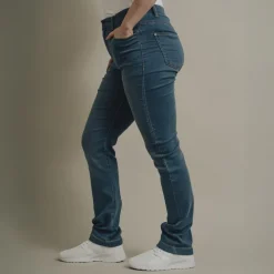Steenholt Grace Dame Jeans m. stretch - M. Light Blue Denim