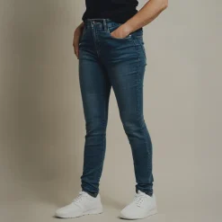 Steenholt Grace Dame Jeans m. stretch - M. Light Blue Denim