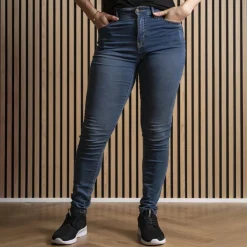 Steenholt Grace Dame Jeans m. stretch - M. Light Blue Denim