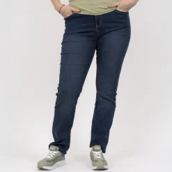 Steenholt Grace Dame Jeans m. stretch - Blue Denim