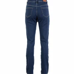 Steenholt Grace Dame Jeans m. stretch - Blue Denim