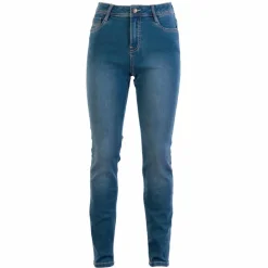 Steenholt Grace Dame Jeans m. stretch Plus Size - M. Light Blue Denim