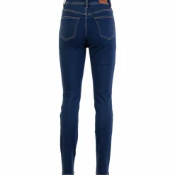 Steenholt Grace Dame Jeans m. stretch - Blue Denim