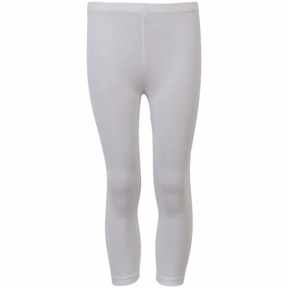Steenholt Harmony Børne 3/4 leggings - White