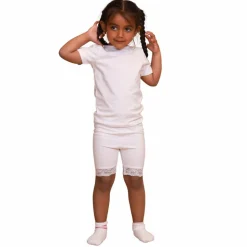 Steenholt Harmony Børne Cykelshorts - White