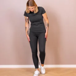 Steenholt Harmony Dame Leggings - Dark Grey