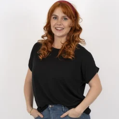 Steenholt Joan Dame T-shirt - Black