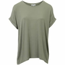 Steenholt Joan Dame T-shirt - Vetiver