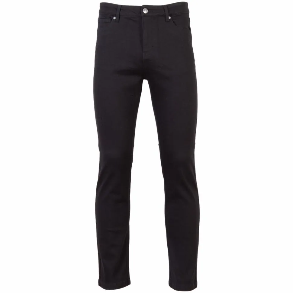 Steenholt Laura Dame Jeans Plus Size - Black