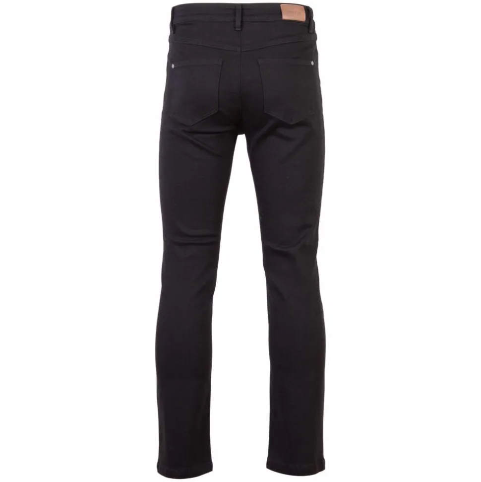 Steenholt Laura Dame Jeans Plus Size - Black