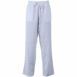 Steenholt Linett Dame Bukser i hørmix Plus Size - Heavenly Blue