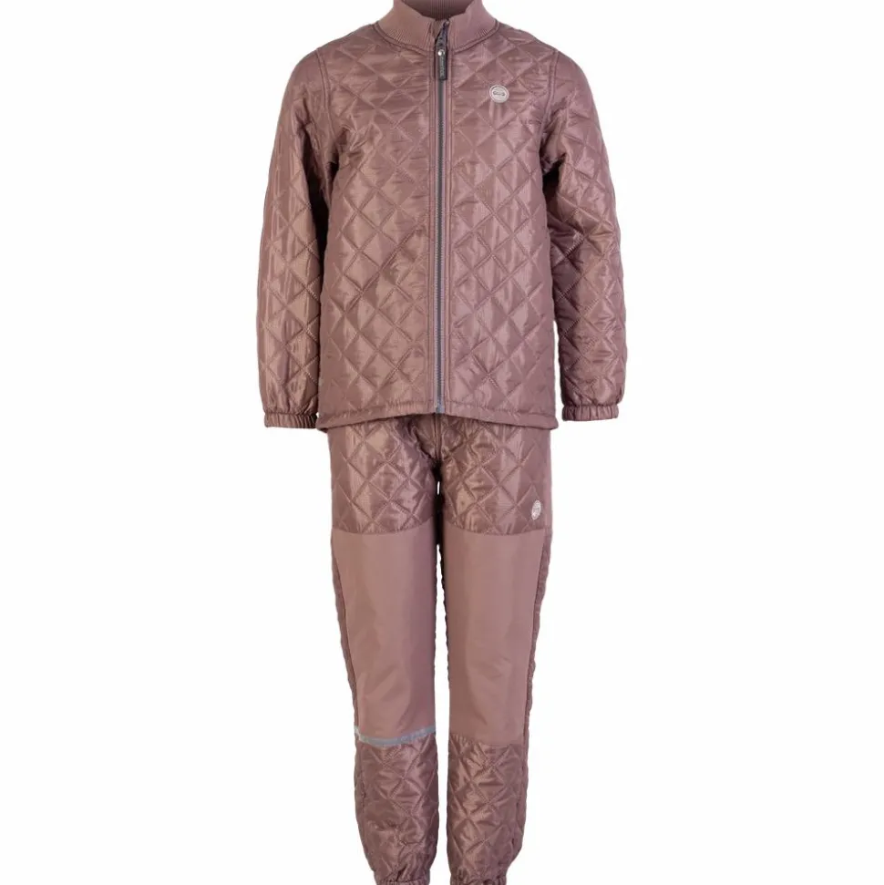 Steenholt Lund Børne Termosæt - Deep Taupe