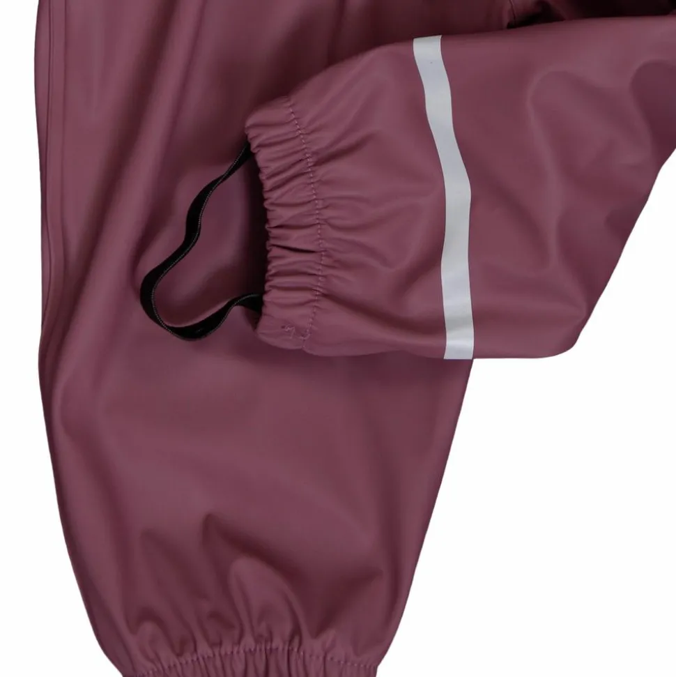 Steenholt Moss Børne Regnsæt - Crushed Berry